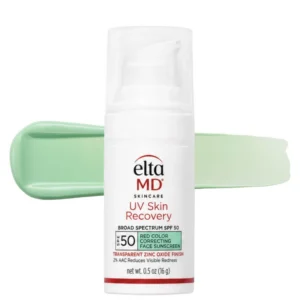 Deluxe Mini UV Skin Recovery Red Color Correcting Green Tint Broad Spectrum SPF 50